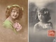 ENFANTS - Lot N° 2 De 4 CPA : Portraits De Fillettes - Ritratti