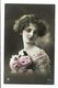 CPA - Carte Postale -Belgique - Jeune Fille Avec Un Bouquet-1911 -VM3843 - Women