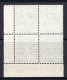 Australia 1937-49 KGVI Definitives (p.15 X 14) - 1d Queen Elizabeth - Block Of 4 MNH (SG 180) - Mint Stamps