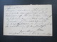 Altdeutschland Bayern 1894 GA Frage / Antwort München Nach Wien Mit Blauem Ak Stempel Wien 1/1 1 Bestellt - Entiers Postaux