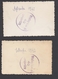 2 Petites Photos Amateur 1943 Avec Cachet Censure STALAG VIII A 46 GEPRÜFT Prisonniers De Guerre WW2 POW - 9X6 Cm. - Guerre, Militaire