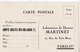 CPA : Carte Publicitaire Produit Pharmaceutique Neo Collargol Laboratoire Martinet Paris IV ème - Publicité