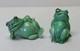 3 Miniatures De GRENOUILLES En Plastique - Bibelot Animaux Grenouille - Animals