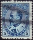 CANADA 1903 KEDVII 5 cents Indigo/Blue SG179 Used - Used Stamps