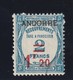 Andorra 1931 Französische Post Portomarke Michel P 12 O, Bildfrei Gestempelt, Michel Euro 130,-, 2 Scans - Usati