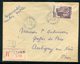 Monaco - Enveloppe En Recommandé AR Pour La France En 1952 , Affranchissement Plaisant -  Réf J88 - Cartas & Documentos