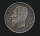 LEOPOLD II  5 FRANC 1869    2 SCANS - 5 Francs