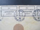 Delcampe - Österreich 1937 Muttertag MiF Mit Volkstrachten Einschreiben Salzburg 1 Handschriftl. Zollgut Und Zollamtlich Geöffnet - Covers & Documents