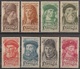 Portugal 1945 - Série Completa Navegadores Portugueses Afinsa 644 A 651 - Set Complete - Mint MNH**/ Neuf - Neufs