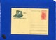 ##(DAN197)- Leonardo Da Vinci- Italy 1953 L.20 Post Card Unused - Postal Stationery - Altri & Non Classificati