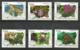 Cuba 2014 Protection Flowers And Animals (Turtles, Birds, Pigeon, Flowers) 6v + S/S MNH - Nuevos