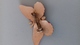 BROCHE METALLIQUE PAPILLON - Brooches