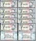 Guinea-Bissau - 10 Pcs X 100 Pesos 1990 P. 11 UNC Lemberg-Zp - Guinee-Bissau