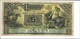 BOLIVIA - BANCO NACIONAL NOTE 5 BOLIVIANOS - 1892 - FINE - Bolivia