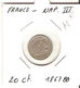 NAPOLEON III   ---  20 Ct. 1867 BB - 20 Centimes