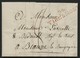 1814 "94 / TIRLEMONT" (47*11) En Rouge S/ Lettre Datée Du 25/04/1814 Adressée à Beaune (Bourgogne). Voir Description - 1792-1815: Dipartimenti Conquistati