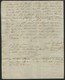 1806 "97 / DINANT" (27*10.5) En Noir S/ Lettre Datée D'Yvoir Et Adressée Pour Beaune (Bourgogne). Voir Description - 1794-1814 (Période Française)