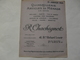 VIEUX PAPIERS - 75 PARIS - CATALOGUE (8 Pages) : Quincaillerie Et Articles De Ménage En Gros R. CHACHIGNOT - Advertising