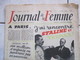 RARE LE JOURNAL De La FEMME Hebdomadaire Interdit Sous L'Occupation Directrice : Raymonde MACHARD 14 JUILLET 1948 - Autres & Non Classés