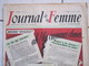 RARE LE JOURNAL De La FEMME Hebdomadaire Interdit Sous L'Occupation Directrice : Raymonde MACHARD 9 JUIN 1948 - Autres & Non Classés
