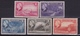 Suriname 1945 Koningin Wilhelmina 5 Waarden Uit De Serie NVPH 220-222-226/228 Postfris - Surinam ... - 1975