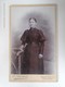 D164555  CDV  Cabinet Photo - Fotografie E. Schuckert, Herford I/W  - Ca 1895 -  Young Woman  Jeune Femme - Ancianas (antes De 1900)