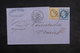 FRANCE - Lettre De Conde Sur L 'Escault Pour Anvers En 1869 , Affranchissement Napoléons , Cachet PD - L 33201 - 1849-1876: Classic Period