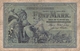 5 Mark Reichsbanknote VG/G (IV) - 5 Mark