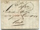 FRANCE - Lettre Préphilatélie - REIMS 49 -1828 - 1801-1848: Precursores XIX