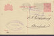 Netherlands Postal Stationery Ganzsache HOLLANDSCHE GUOLEUM FABRIEKEN, 's-GRAVENHAGE 1920 STRASSFURT Germany - Ganzsachen