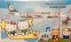 2018 Poker Of EVA AIR (airline Co. Of Taiwan) Hello Kitty Airplane Plane Music Apple Bird Playing Cards - Publicités