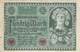 50 Mark Reichsbanknote VG/G (IV) - 20 Mark