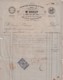 Delcampe - E6322 ENGLAND UK FRANCE REVENUE ILLUSTRATED BUSSINES INVOICES 1870'. - ... - 1799