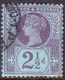 GREAT BRITAIN 1887 QV 2.5d Purple/Blue SG201 Used - Used Stamps