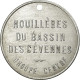 Monnaie, France, Houillères Du Bassin Des Cévennes, Bon Pour 1 Sac De Bois - Notgeld