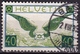 Switzerland /Schweiz / Suisse : 1929 AIRMAIL Flugpostmarken 40 C Blau / Grün Mi. 234 Z - Gebruikt