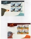 ALDERNEY 2007 FAUNA AVICOLA RESIDENT BIRDS PASSERINES UCCELLI RESIDENTI BLOCK SHEETS FULL SET SERIE FOGLIETTI MNH - Alderney