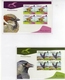 ALDERNEY 2007 FAUNA AVICOLA RESIDENT BIRDS PASSERINES UCCELLI RESIDENTI BLOCK SHEETS FULL SET SERIE FOGLIETTI MNH - Alderney