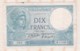 10 Francs Minerve 30 – 1 -1925. Alphabet M. 17598 N° 760 - 10 F 1916-1942 ''Minerve''