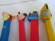 PEZ, FOUR DISPENSERS, MICKEY MOUSE, TRAIN,  LION, TRANSFORMERS - Pez