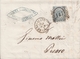 80 - Lettera Con Testo Del 1866 Da Senigallia A Pesaro Con Cent 20 Su 15 Ferro Di Cavallo 1 Tipo  . - Poststempel