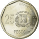 Monnaie, Dominican Republic, 25 Pesos, 2008, SPL, Copper-nickel, KM:107 - Dominicaine