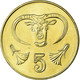 Monnaie, Chypre, 5 Cents, 2004, SUP, Nickel-brass, KM:55.3 - Chypre