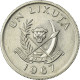 Monnaie, CONGO, DEMOCRATIC REPUBLIC, Likuta, 1967, Paris, TTB, Aluminium, KM:8 - Kongo - Zaire (Dem. Republik, 1964-70)