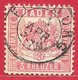 Bade N°17 3K Rose 1862-64 O - Other & Unclassified