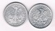 2 X 2 ZLOTYCH 1958+1974 POLEN /5037/ - Pologne