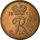 Monnaie, Danemark, Frederik IX, 5 Öre, 1963, Copenhagen, TB+, Bronze, KM:848.1 - Danemark