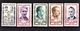 FRANCE 1959 -  SERIE Y.T. N° 1198 A 1202  - 5 TP NEUFS** - Nuevos