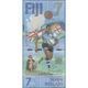 TWN - FIJI ISLANDS NEW - 7 Dollars 2017 - 2016 Fiji Rugby 7s Gold Medal Win - Prefix AU - Signature: Whiteside﻿ UNC - Fiji