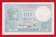 BILLET DE 10 FRANCS " MINERVE " DU 14-9-1939  A.72151  SPL - 10 F 1916-1942 ''Minerve''